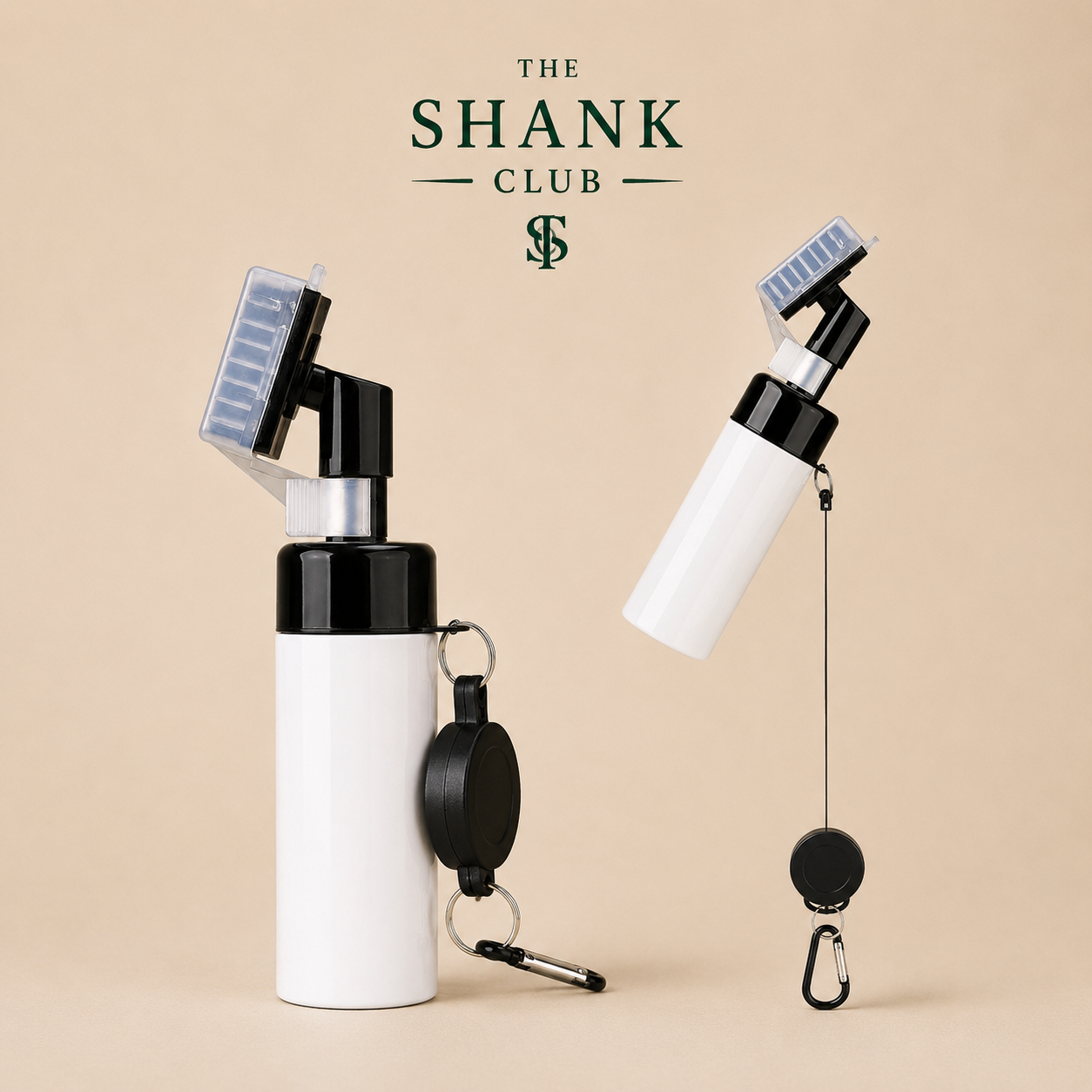 The Shank Club Club Groove Brush | Portable – White