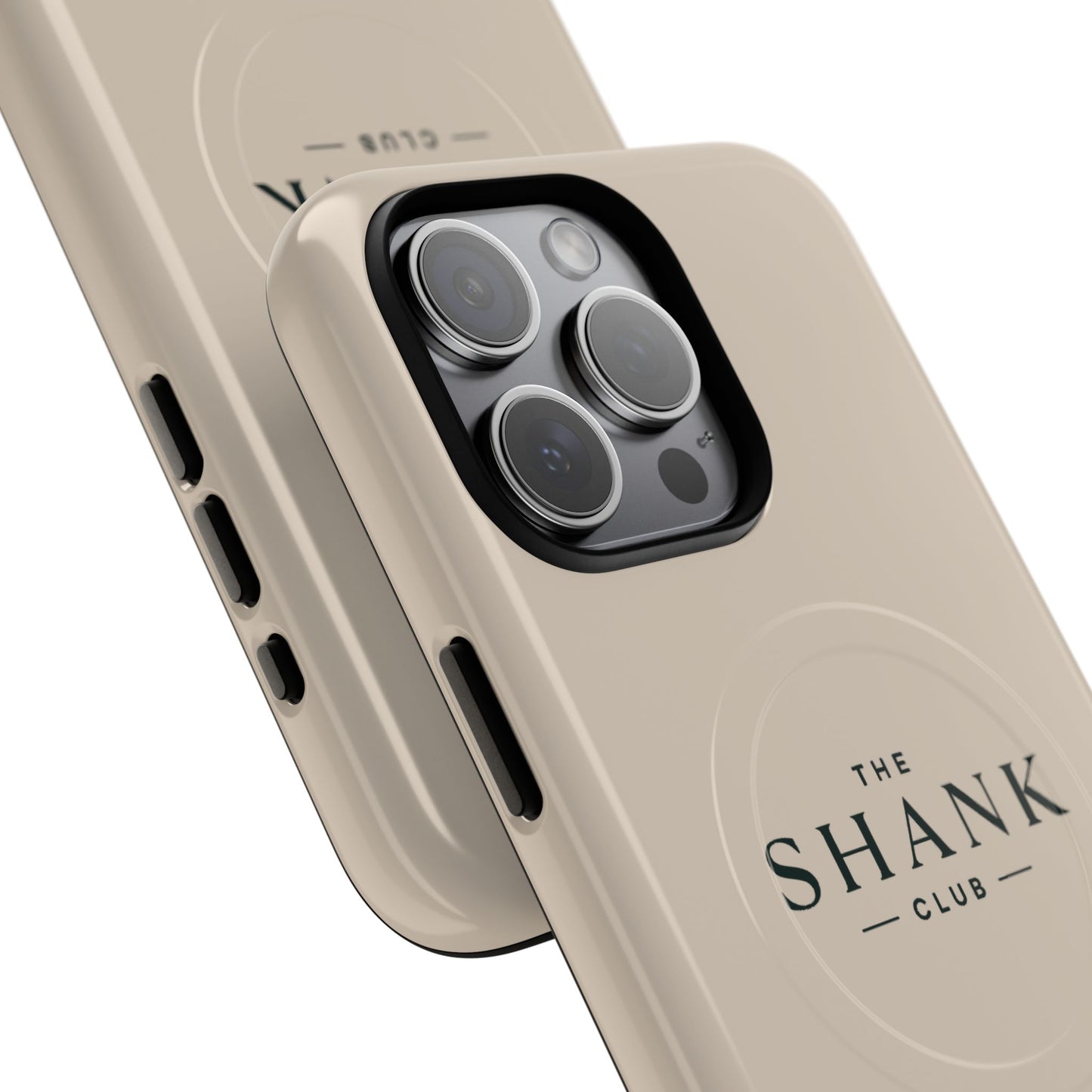 Tough Magnetic Phone Case — "The Shank Club" Logo, Slim Protective MagSafe-Compatible Cover