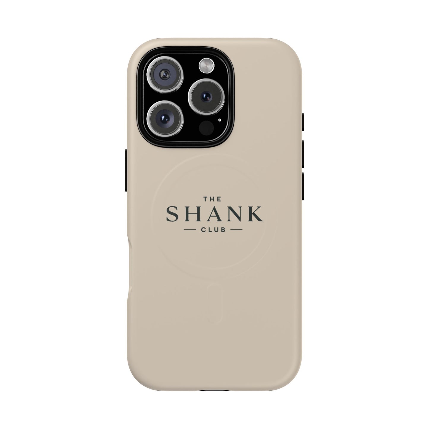Tough Magnetic Phone Case — "The Shank Club" Logo, Slim Protective MagSafe-Compatible Cover