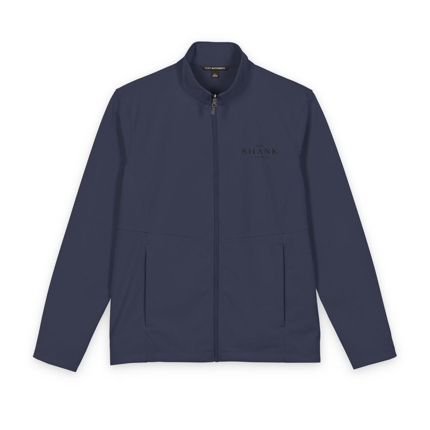 Men's Soft Shell Jacket – Lightweight Windproof Outerwear with Subtle Logo