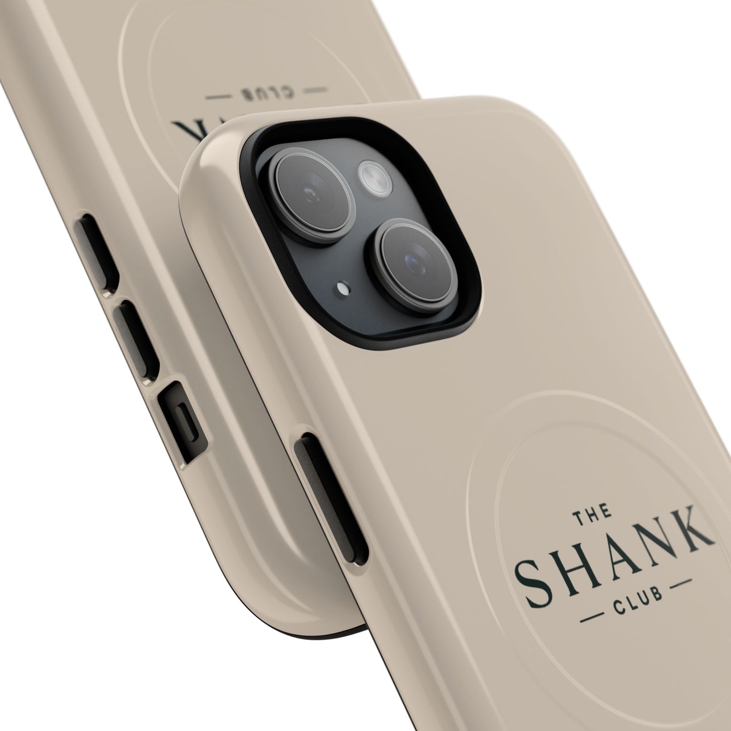 Tough Magnetic Phone Case — "The Shank Club" Logo, Slim Protective MagSafe-Compatible Cover