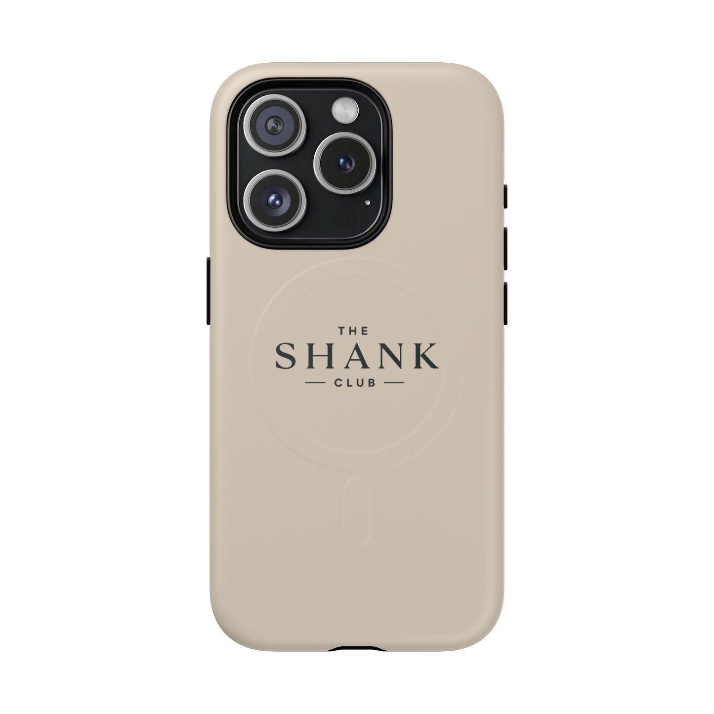 Tough Magnetic Phone Case — "The Shank Club" Logo, Slim Protective MagSafe-Compatible Cover
