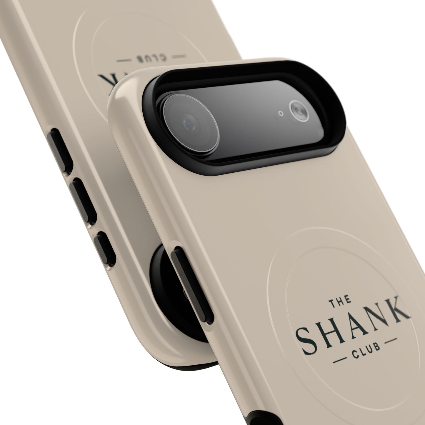 Tough Magnetic Phone Case — "The Shank Club" Logo, Slim Protective MagSafe-Compatible Cover