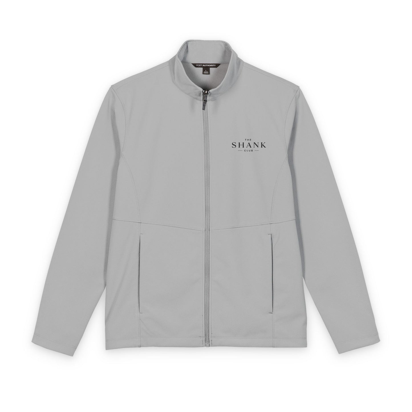 Men's Soft Shell Jacket – Lightweight Windproof Outerwear with Subtle Logo