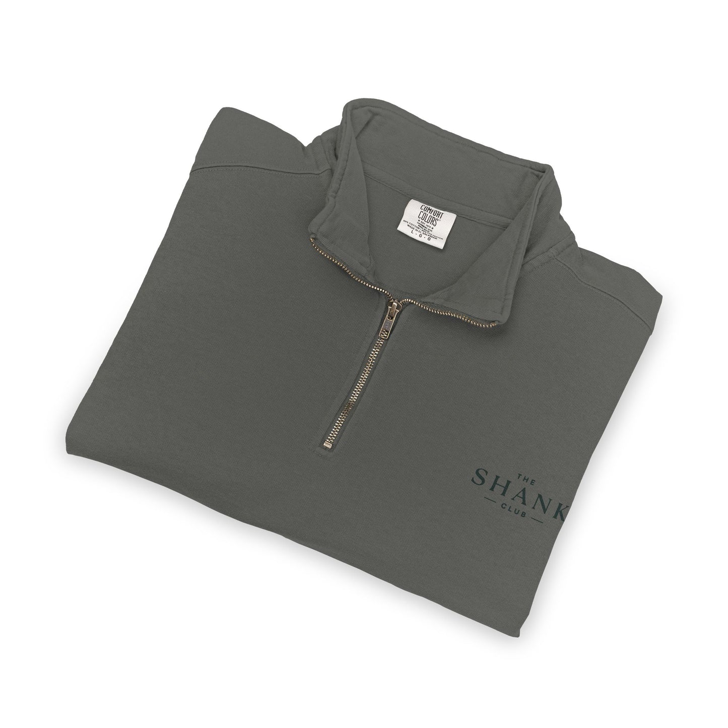 The Shank Club Quarter-Zip | Subtle Logo Performance Pullover