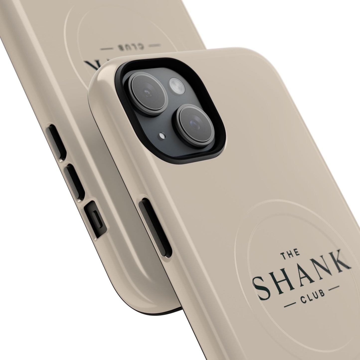 Tough Magnetic Phone Case — "The Shank Club" Logo, Slim Protective MagSafe-Compatible Cover