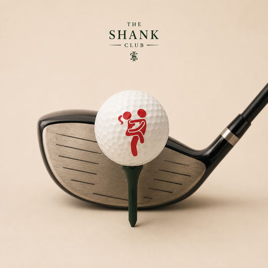 The Shank Club Golf Ball Stencil Set | Adult Design 4-Pack
