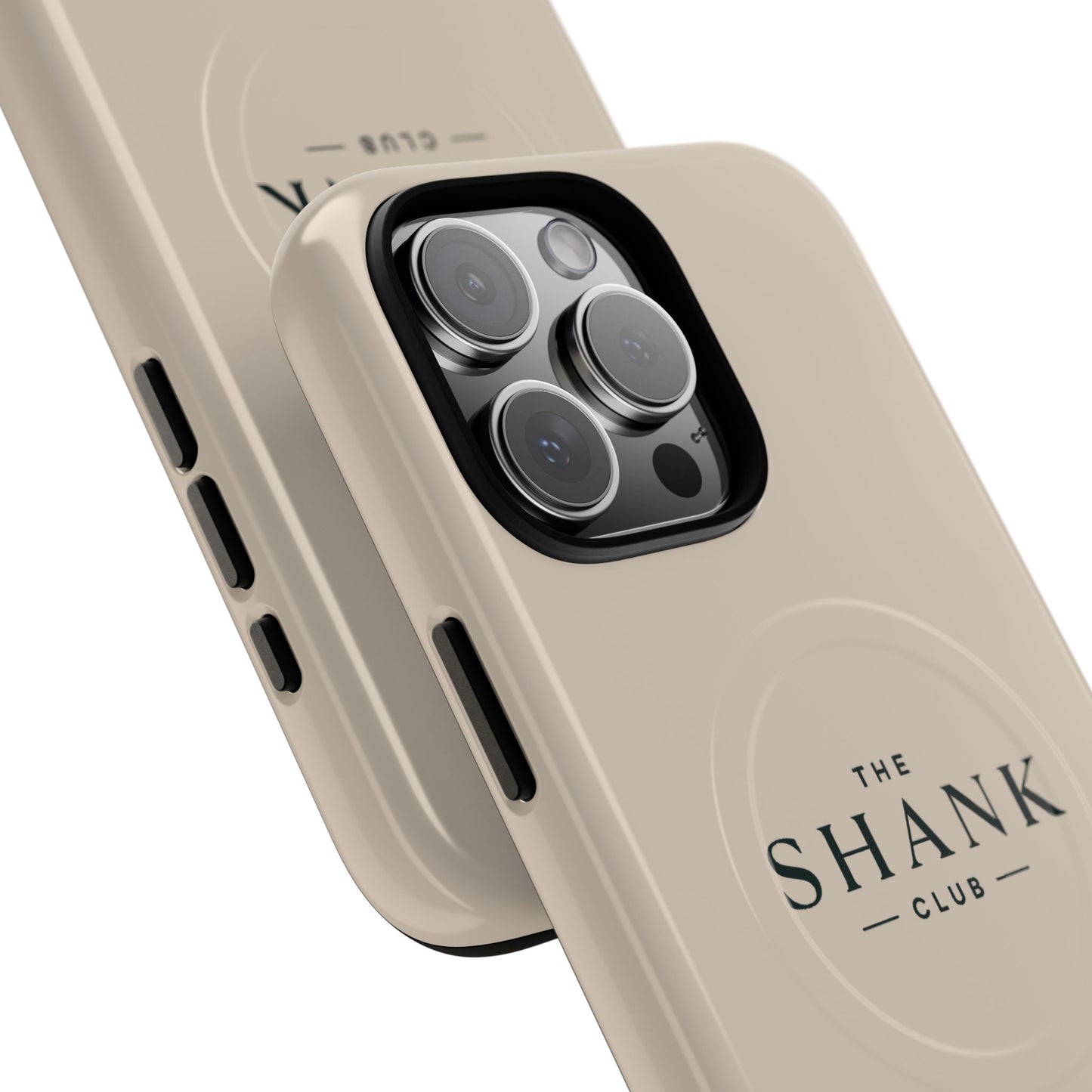 Tough Magnetic Phone Case — "The Shank Club" Logo, Slim Protective MagSafe-Compatible Cover