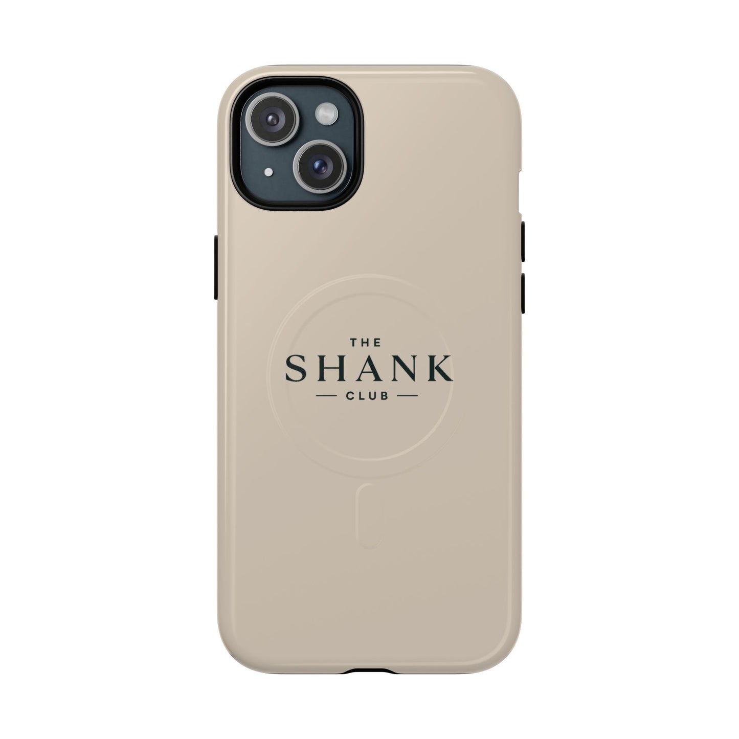 Tough Magnetic Phone Case — "The Shank Club" Logo, Slim Protective MagSafe-Compatible Cover