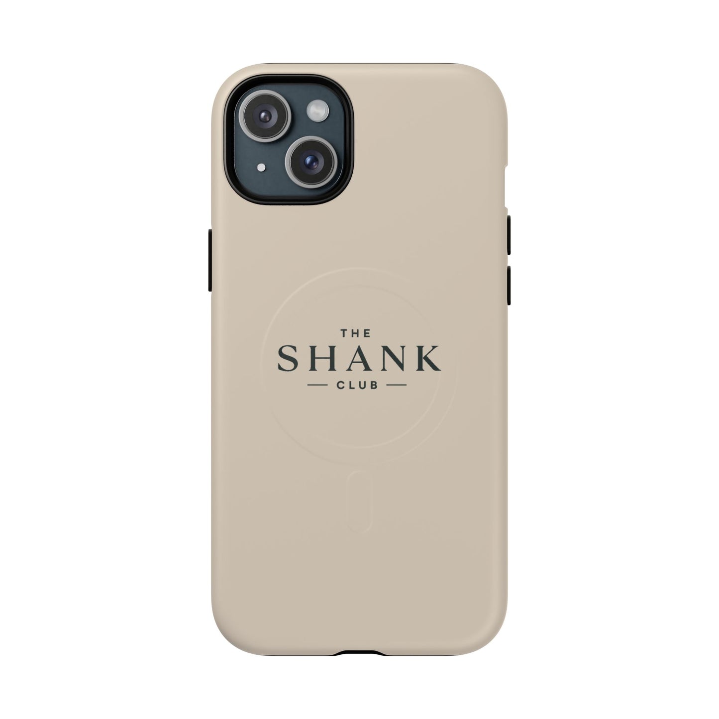 Tough Magnetic Phone Case — "The Shank Club" Logo, Slim Protective MagSafe-Compatible Cover