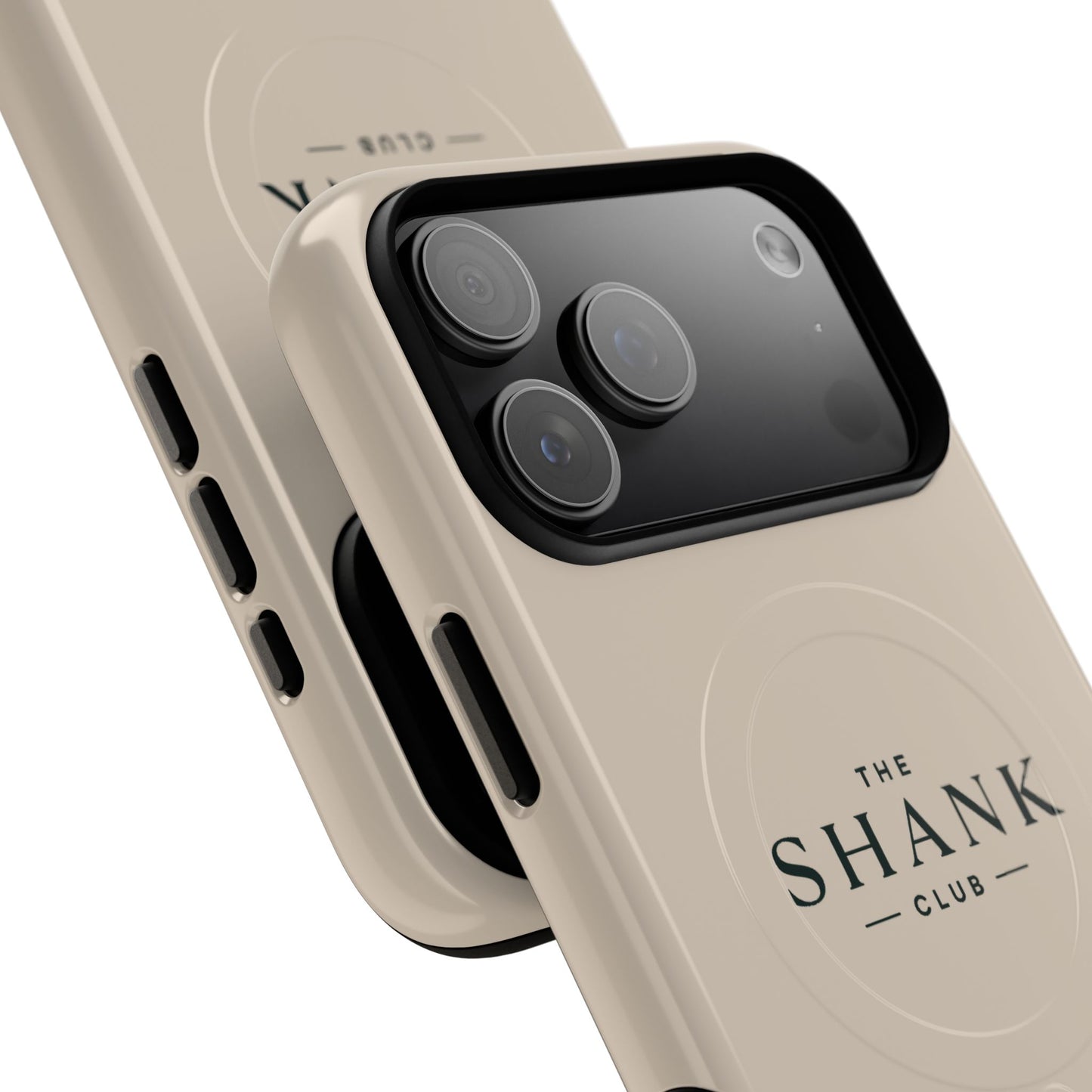 Tough Magnetic Phone Case — "The Shank Club" Logo, Slim Protective MagSafe-Compatible Cover
