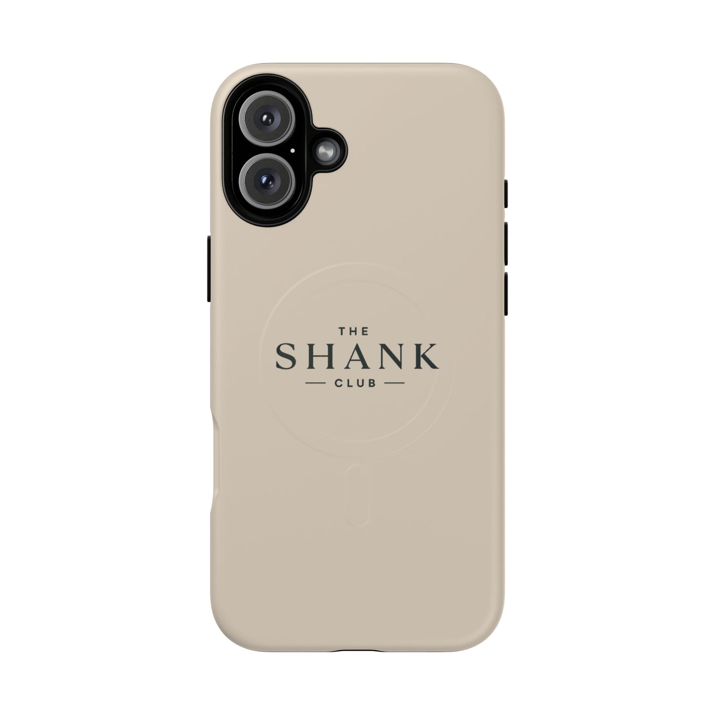Tough Magnetic Phone Case — "The Shank Club" Logo, Slim Protective MagSafe-Compatible Cover