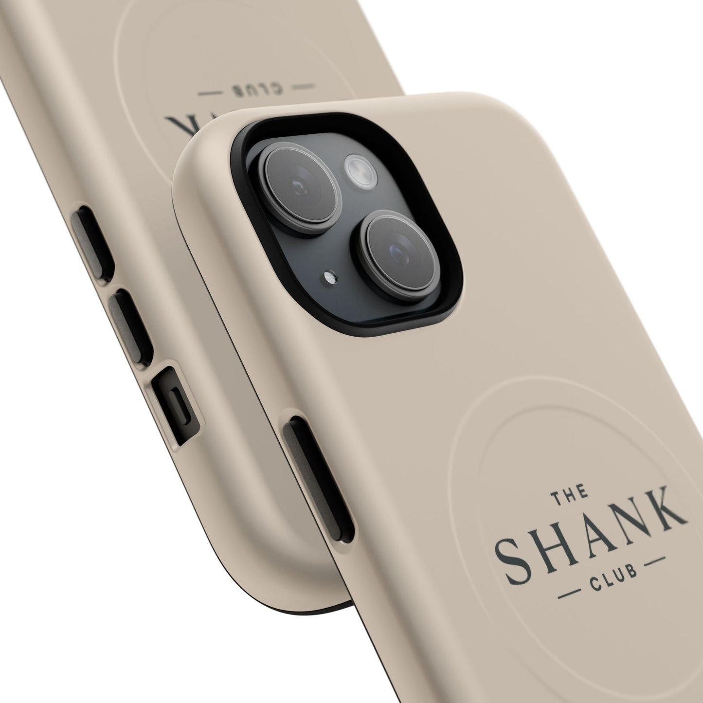 Tough Magnetic Phone Case — "The Shank Club" Logo, Slim Protective MagSafe-Compatible Cover