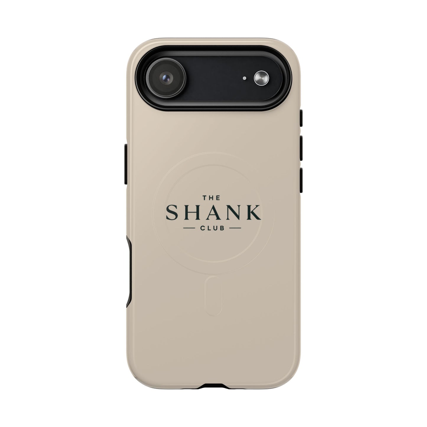 Tough Magnetic Phone Case — "The Shank Club" Logo, Slim Protective MagSafe-Compatible Cover