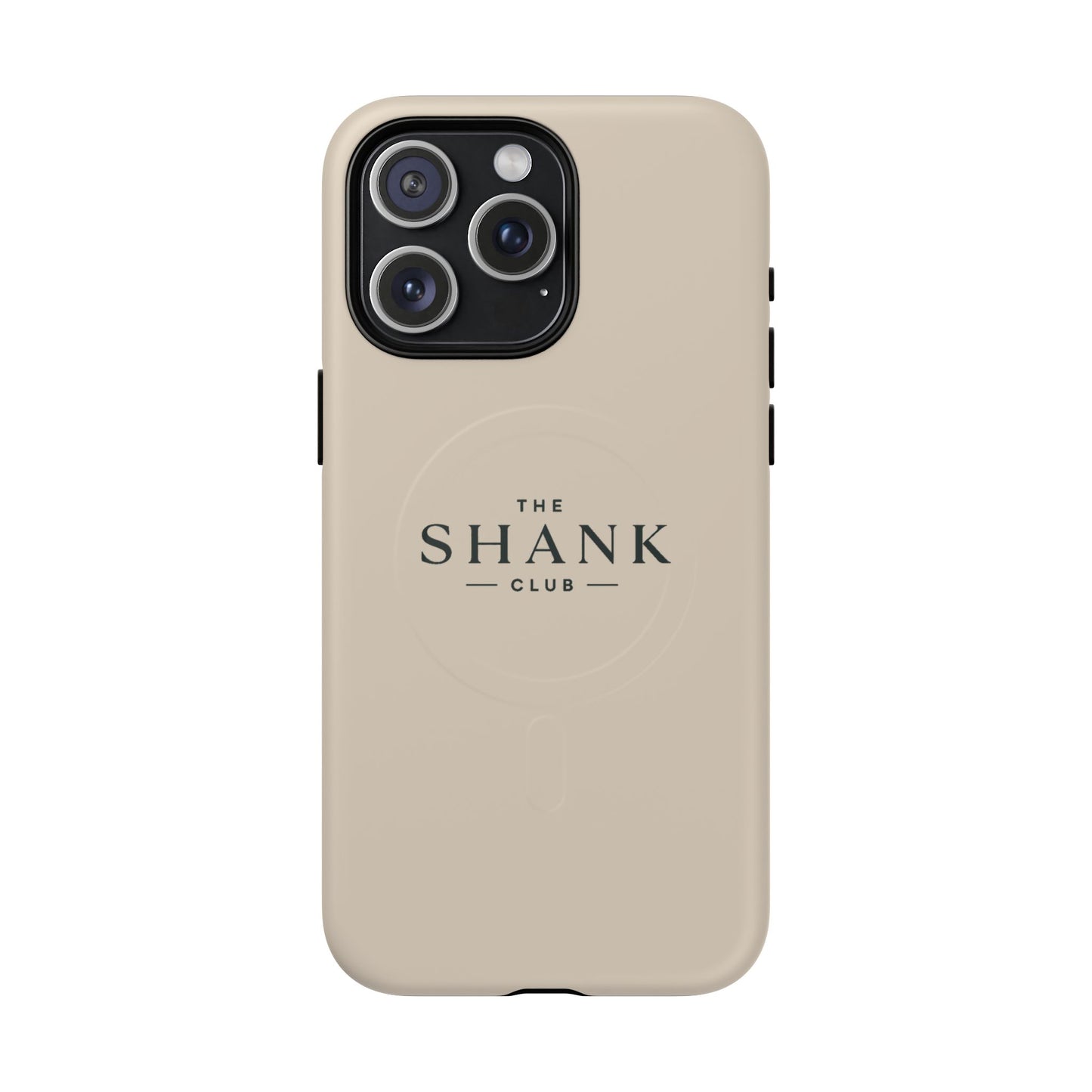 Tough Magnetic Phone Case — "The Shank Club" Logo, Slim Protective MagSafe-Compatible Cover