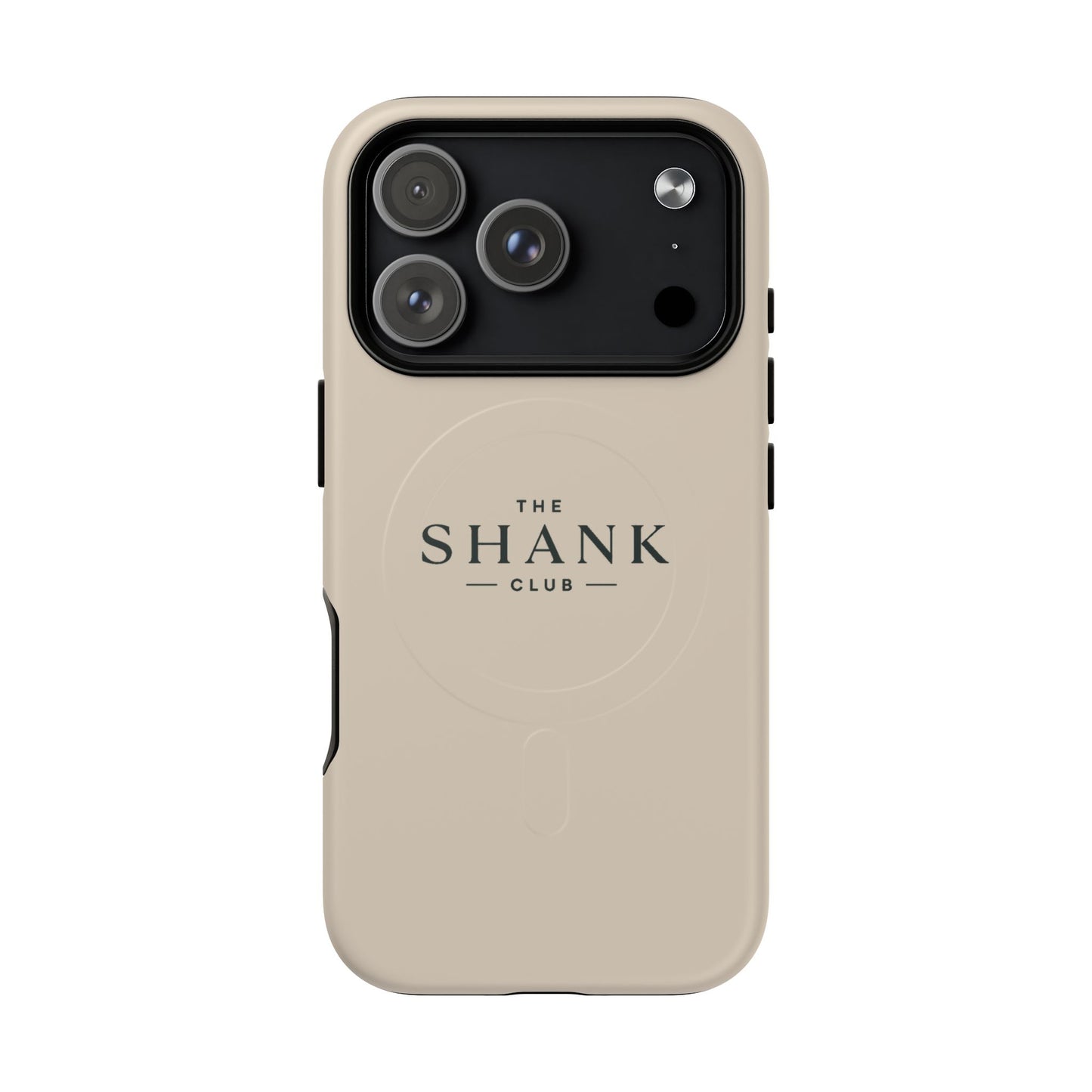 Tough Magnetic Phone Case — "The Shank Club" Logo, Slim Protective MagSafe-Compatible Cover