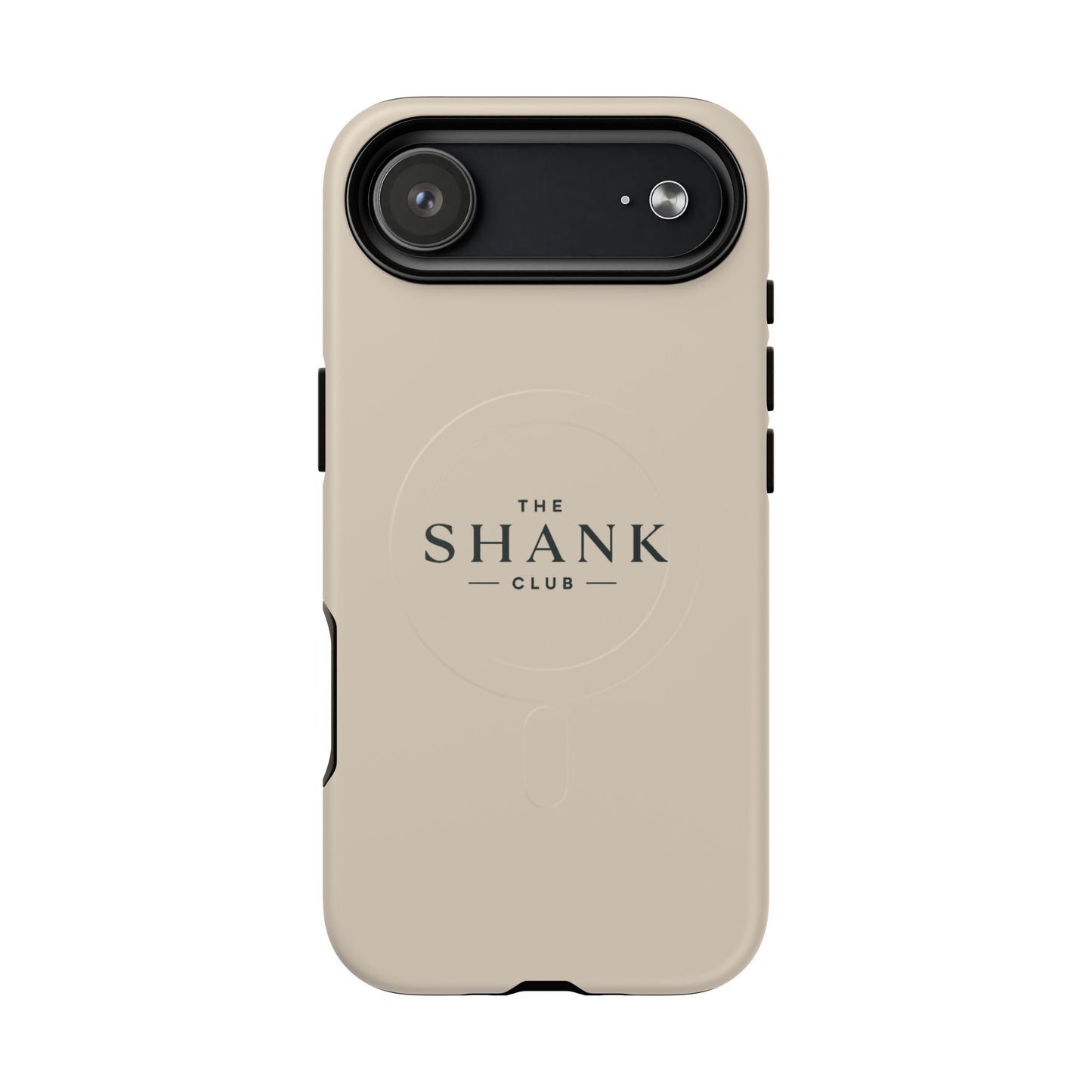 Tough Magnetic Phone Case — "The Shank Club" Logo, Slim Protective MagSafe-Compatible Cover