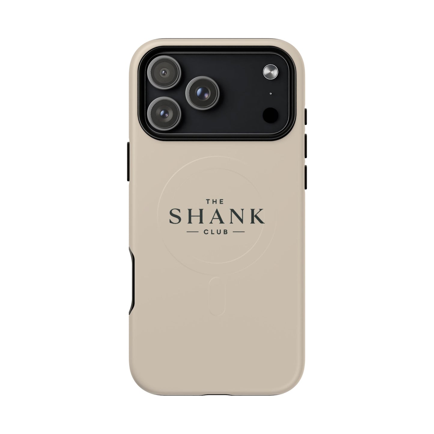 Tough Magnetic Phone Case — "The Shank Club" Logo, Slim Protective MagSafe-Compatible Cover