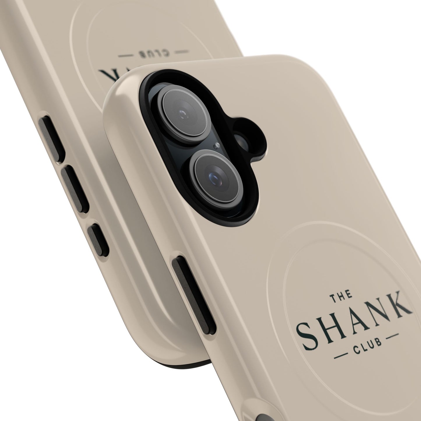 Tough Magnetic Phone Case — "The Shank Club" Logo, Slim Protective MagSafe-Compatible Cover