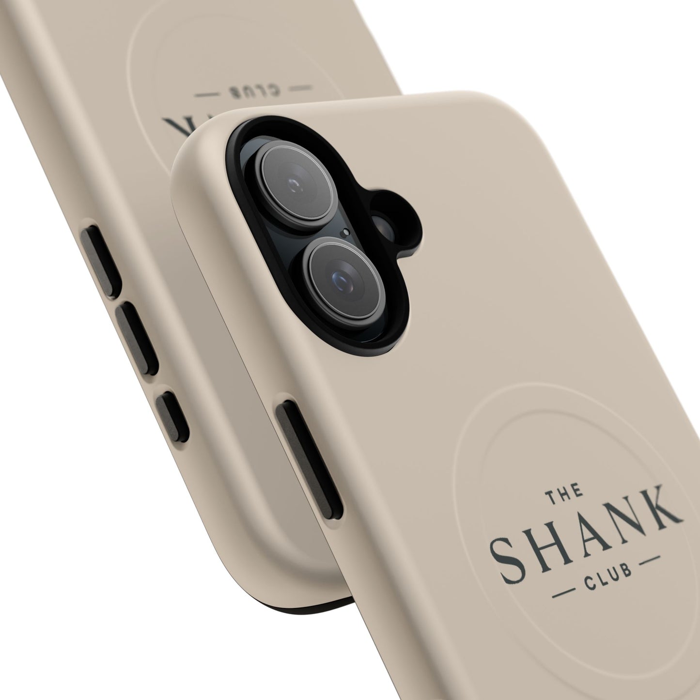 Tough Magnetic Phone Case — "The Shank Club" Logo, Slim Protective MagSafe-Compatible Cover