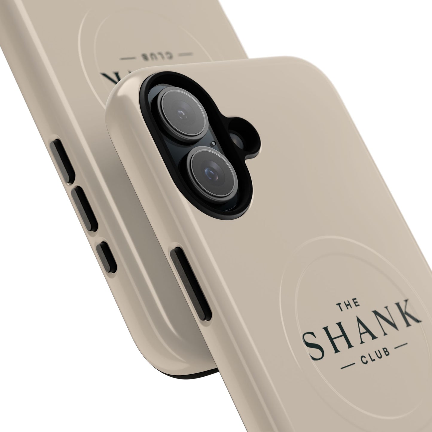 Tough Magnetic Phone Case — "The Shank Club" Logo, Slim Protective MagSafe-Compatible Cover