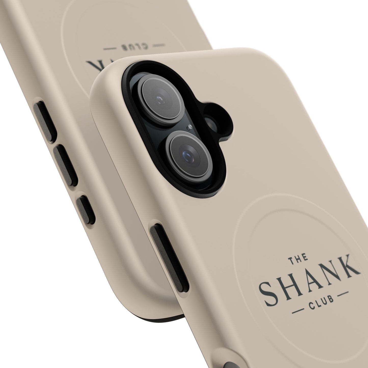 Tough Magnetic Phone Case — "The Shank Club" Logo, Slim Protective MagSafe-Compatible Cover