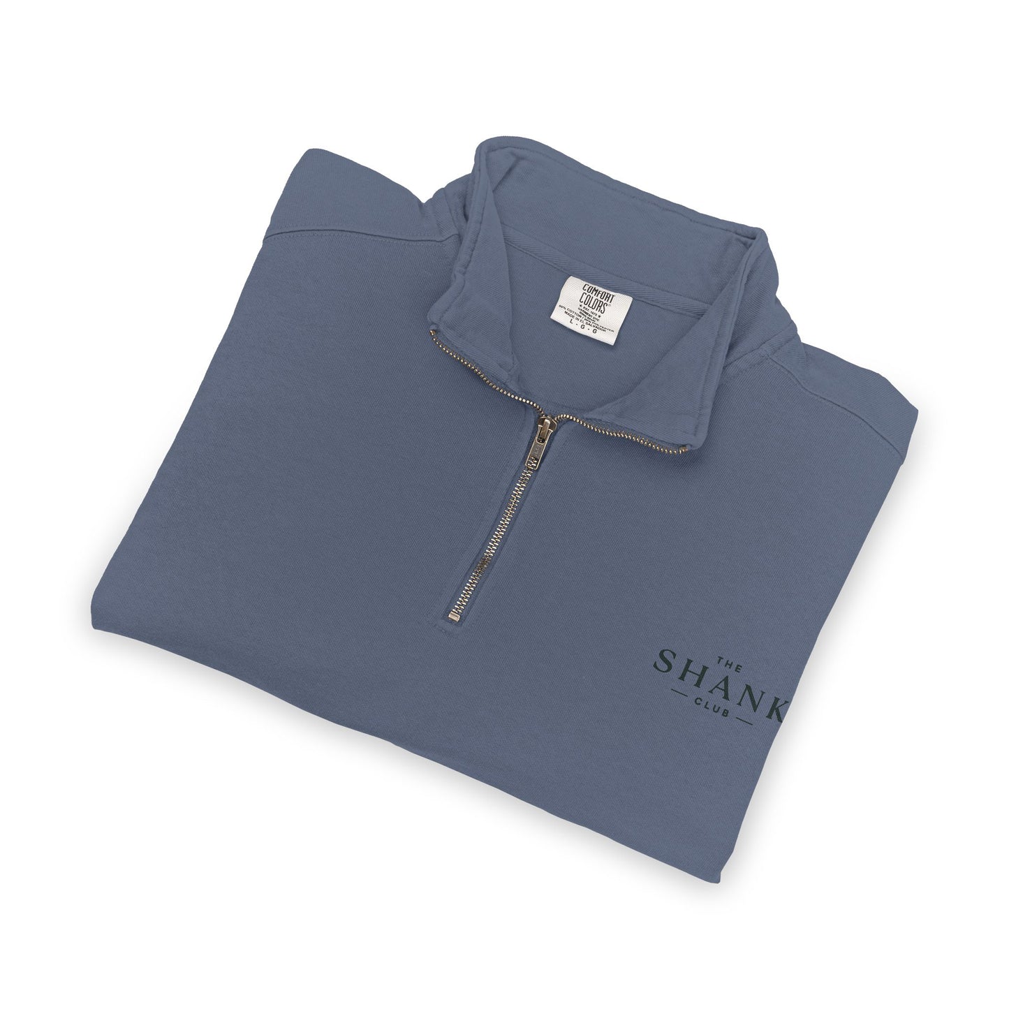 The Shank Club Quarter-Zip | Subtle Logo Performance Pullover