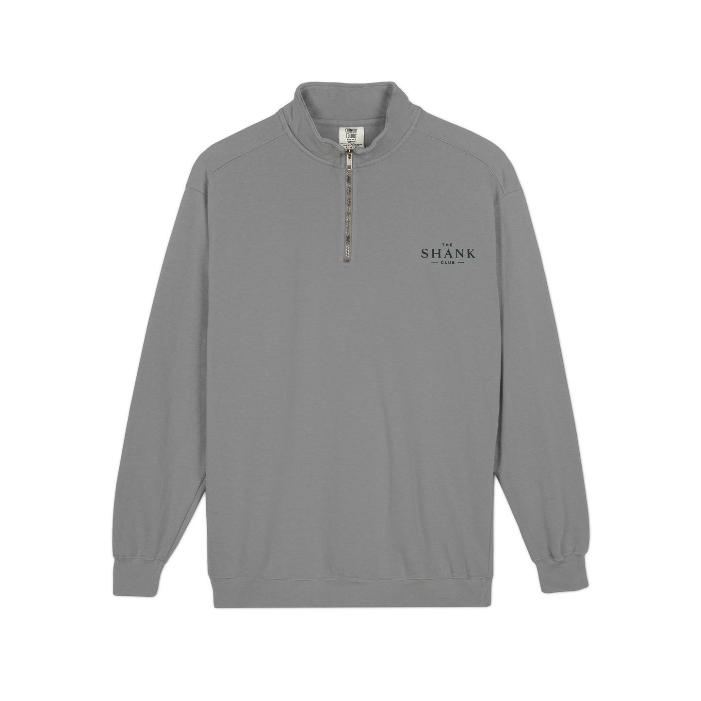 The Shank Club Quarter-Zip | Subtle Logo Performance Pullover