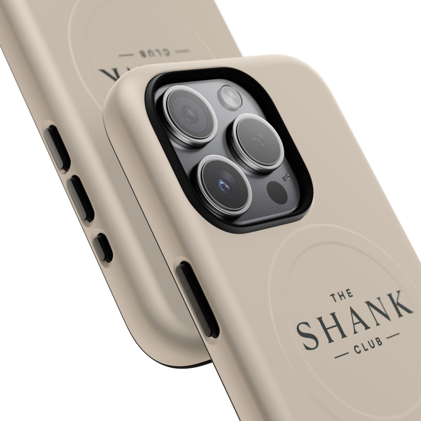 Tough Magnetic Phone Case — "The Shank Club" Logo, Slim Protective MagSafe-Compatible Cover