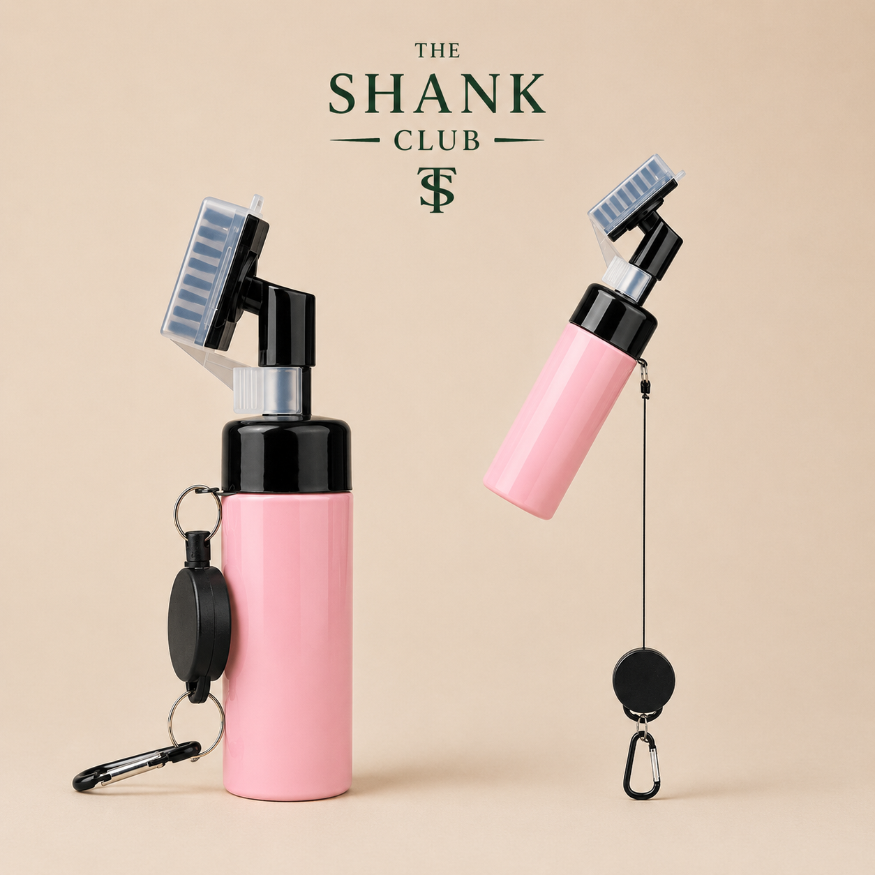The Shank Club Club Groove Brush | Portable – Pink