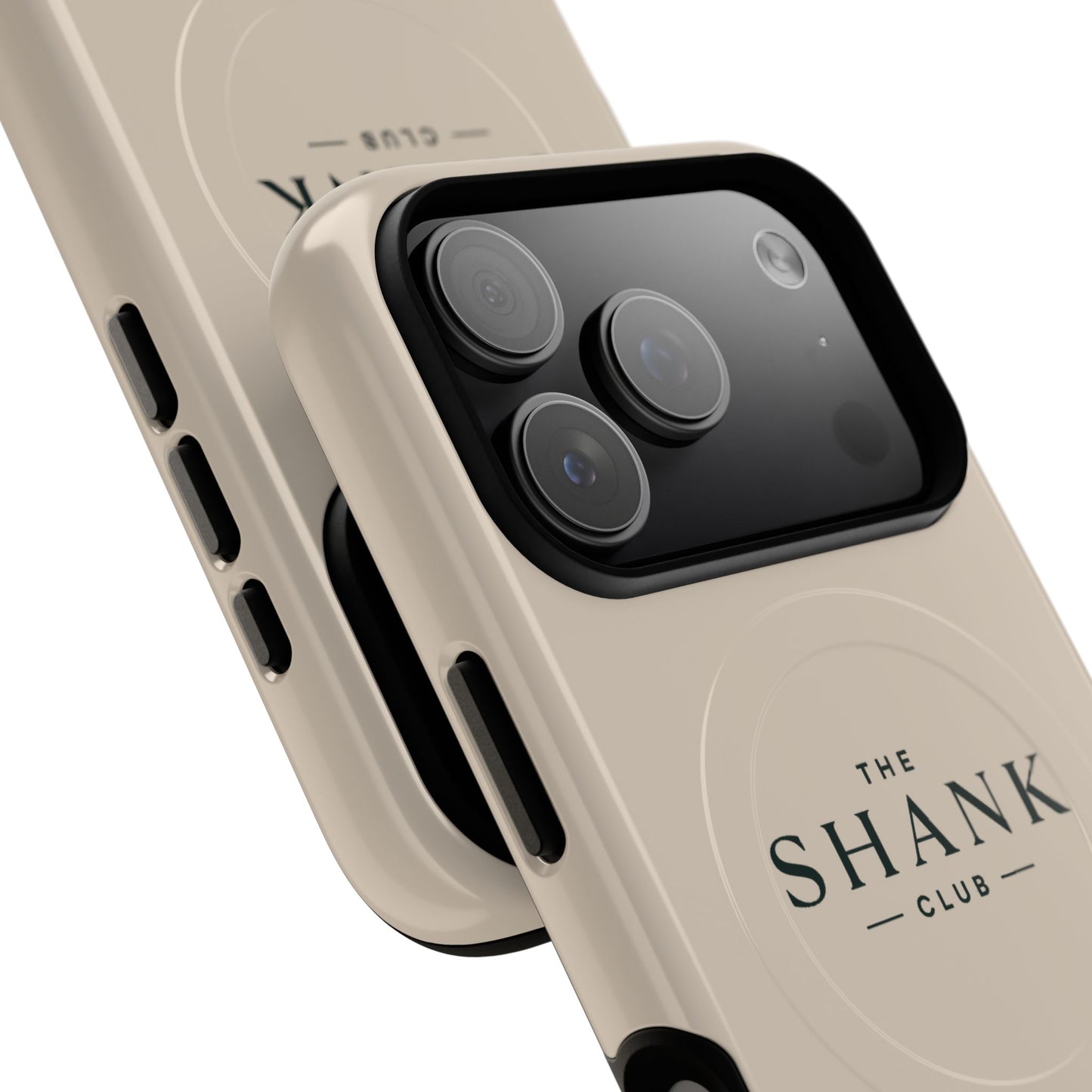 Tough Magnetic Phone Case — "The Shank Club" Logo, Slim Protective MagSafe-Compatible Cover