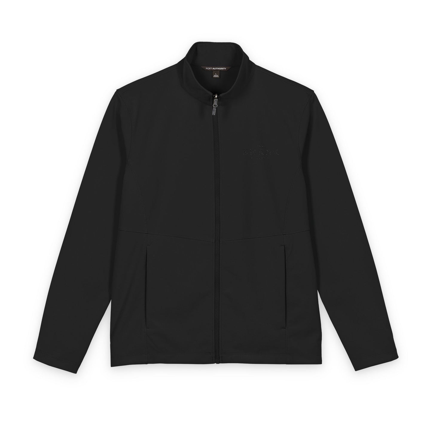 Men's Soft Shell Jacket – Lightweight Windproof Outerwear with Subtle Logo