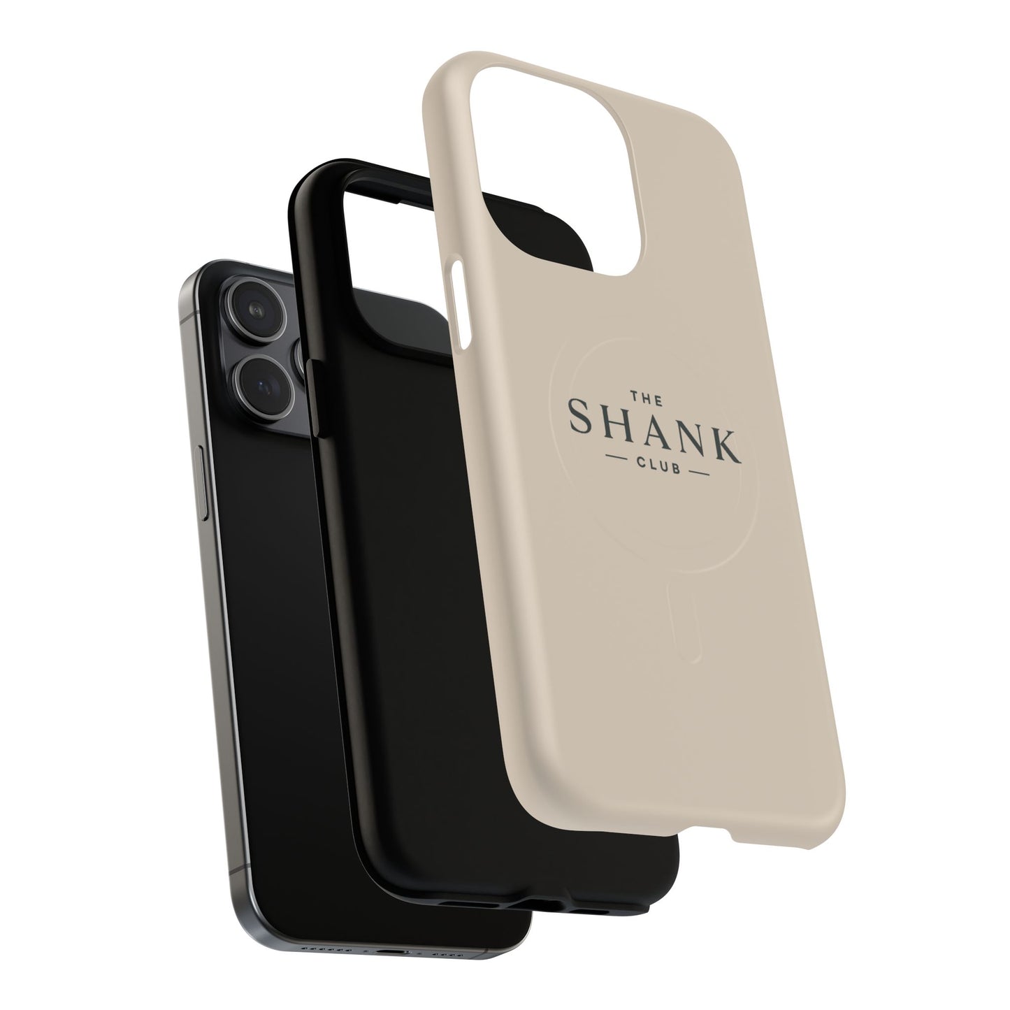 Tough Magnetic Phone Case — "The Shank Club" Logo, Slim Protective MagSafe-Compatible Cover