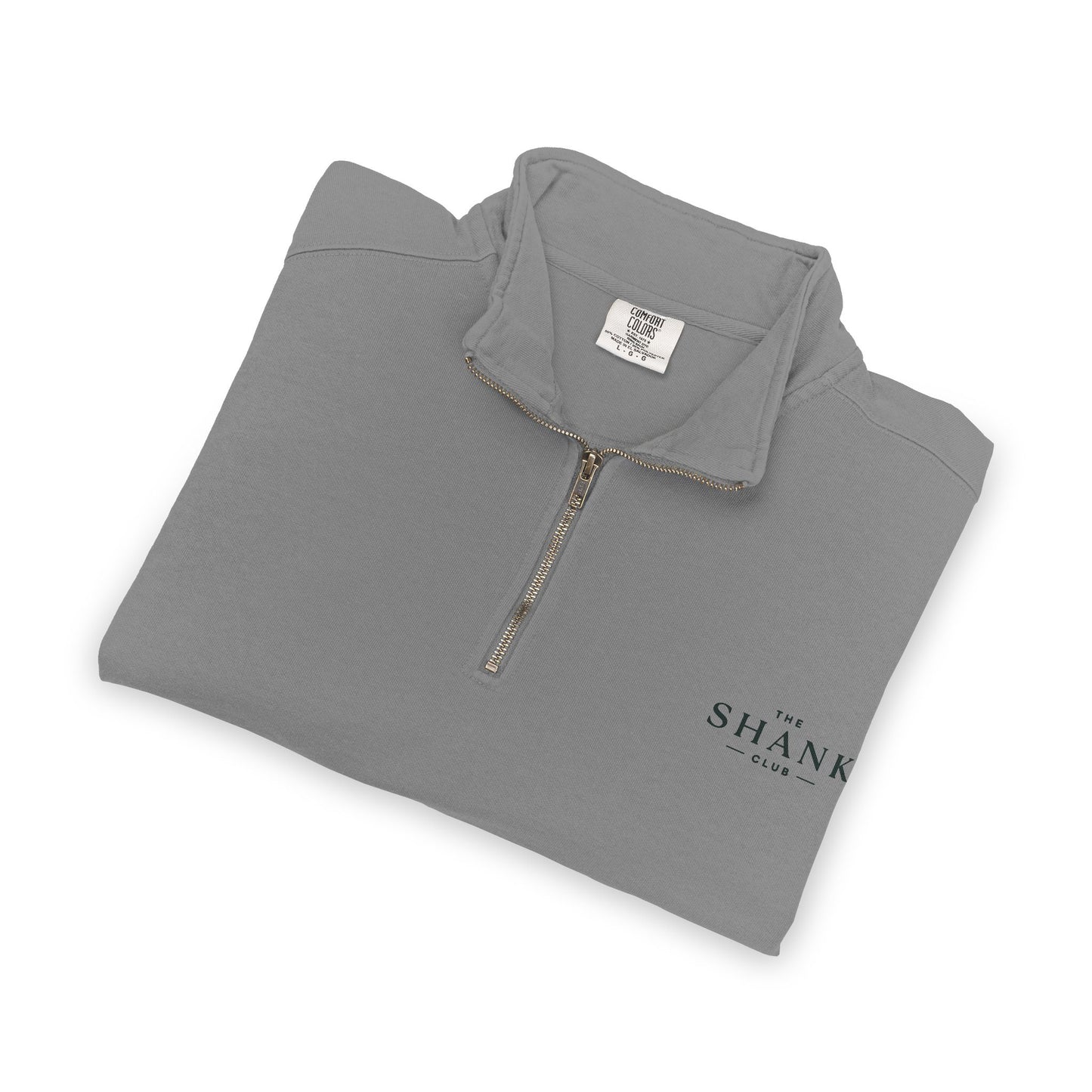 The Shank Club Quarter-Zip | Subtle Logo Performance Pullover