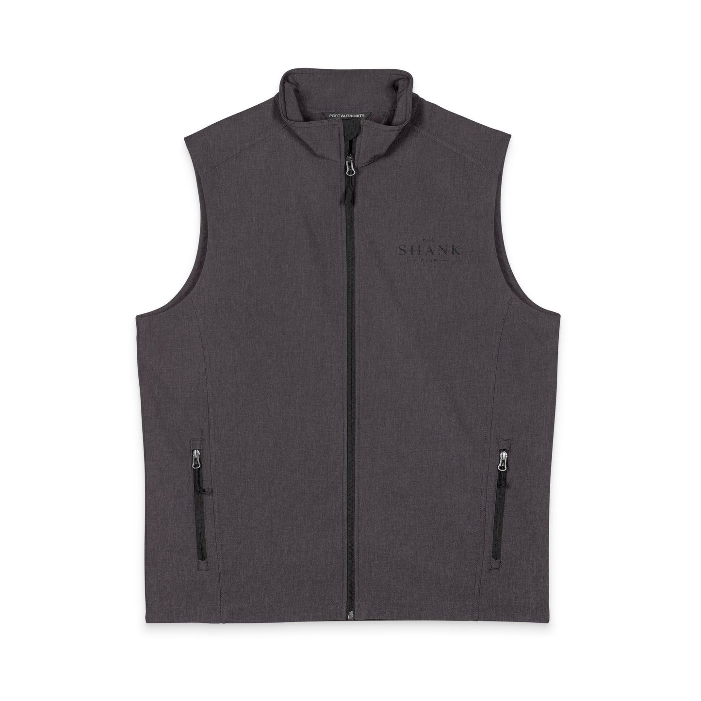 The Shank Club Soft Shell Vest | Men's Windproof Zip Vest