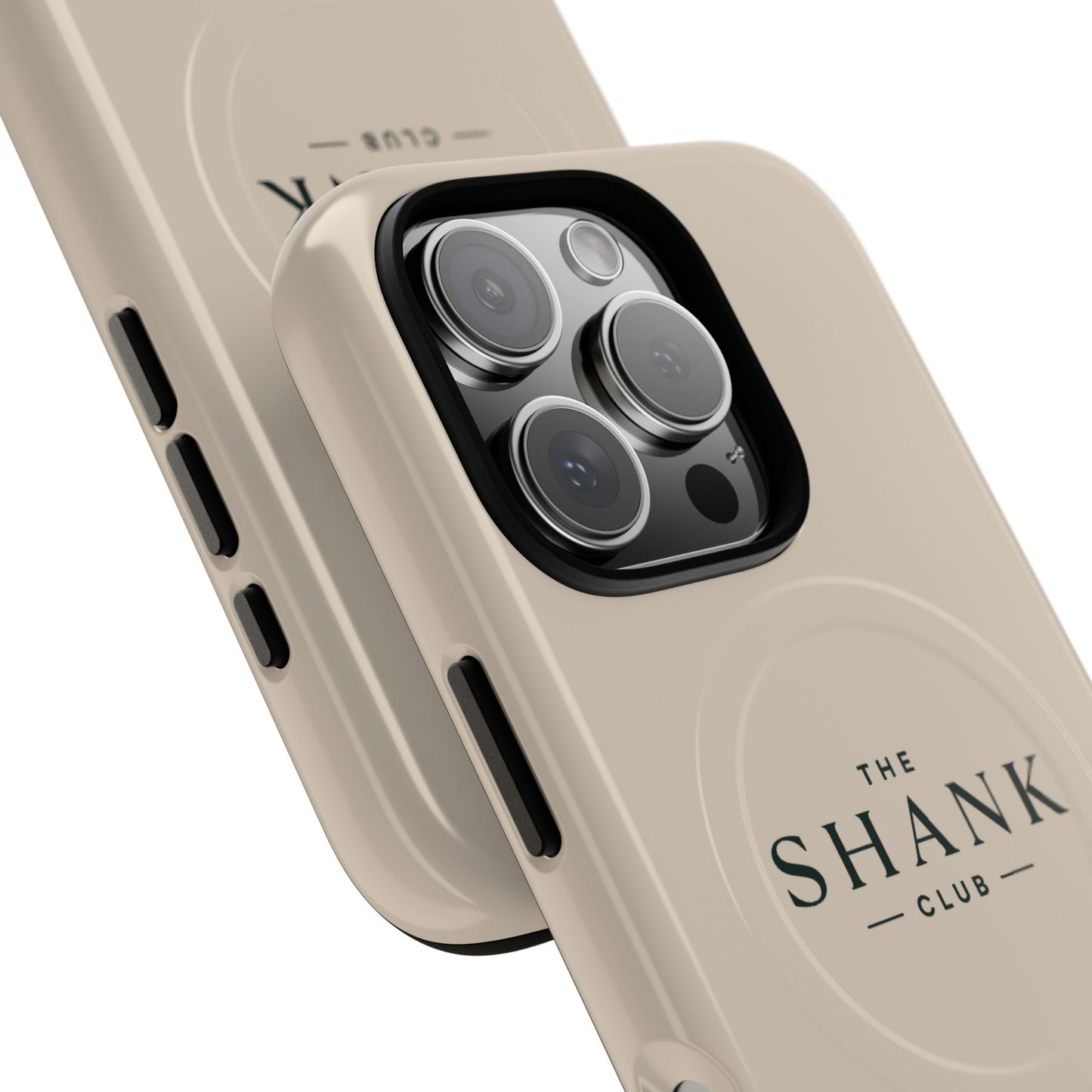 Tough Magnetic Phone Case — "The Shank Club" Logo, Slim Protective MagSafe-Compatible Cover