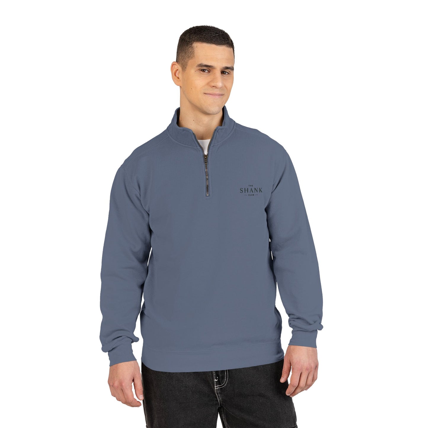 The Shank Club Quarter-Zip | Subtle Logo Performance Pullover