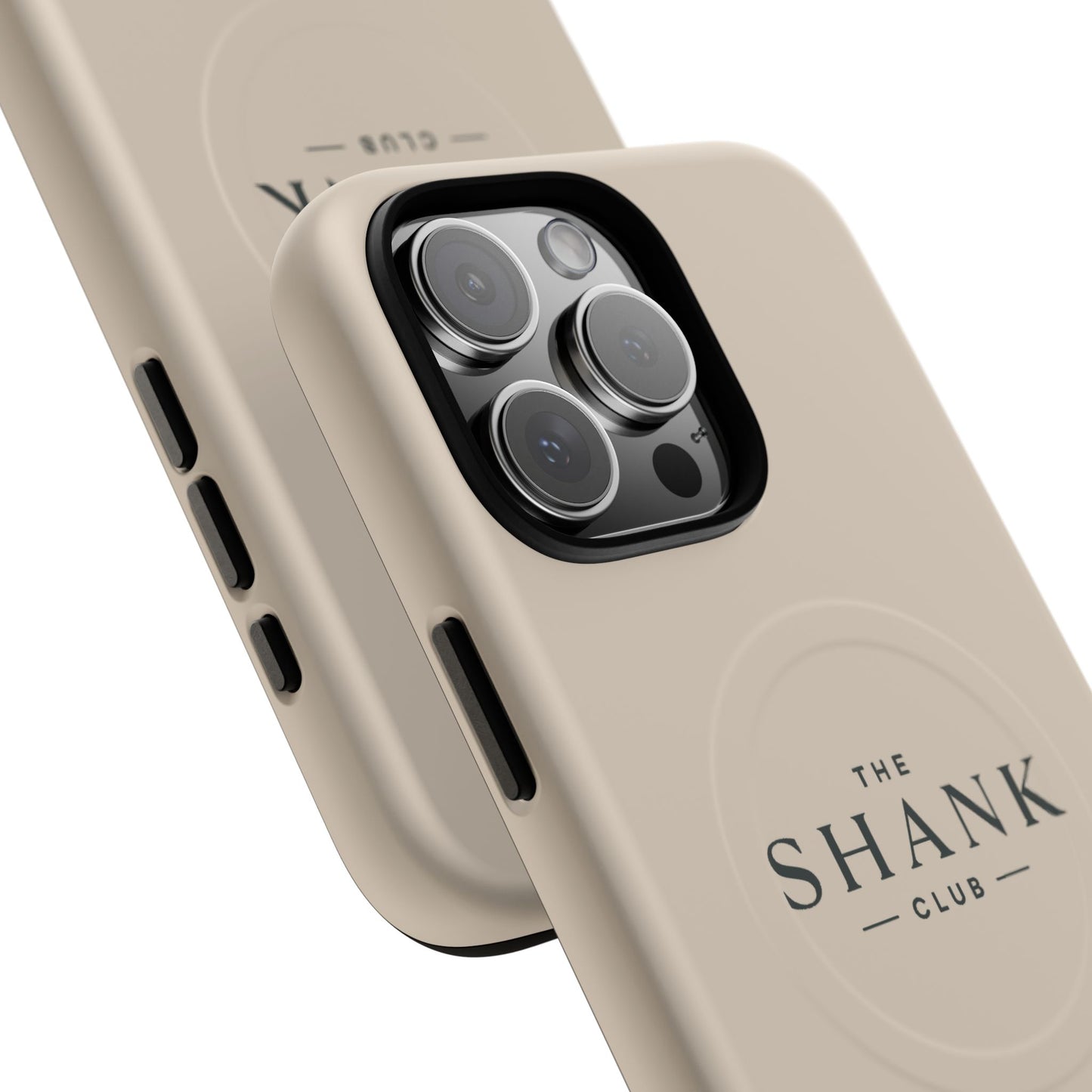 Tough Magnetic Phone Case — "The Shank Club" Logo, Slim Protective MagSafe-Compatible Cover