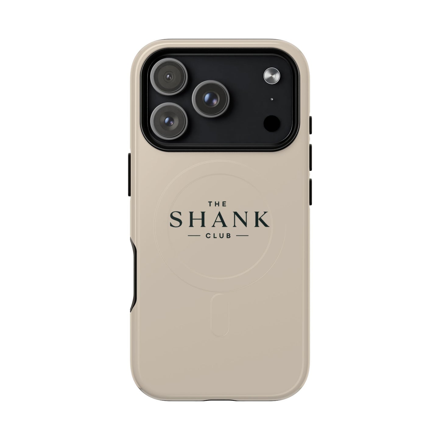 Tough Magnetic Phone Case — "The Shank Club" Logo, Slim Protective MagSafe-Compatible Cover