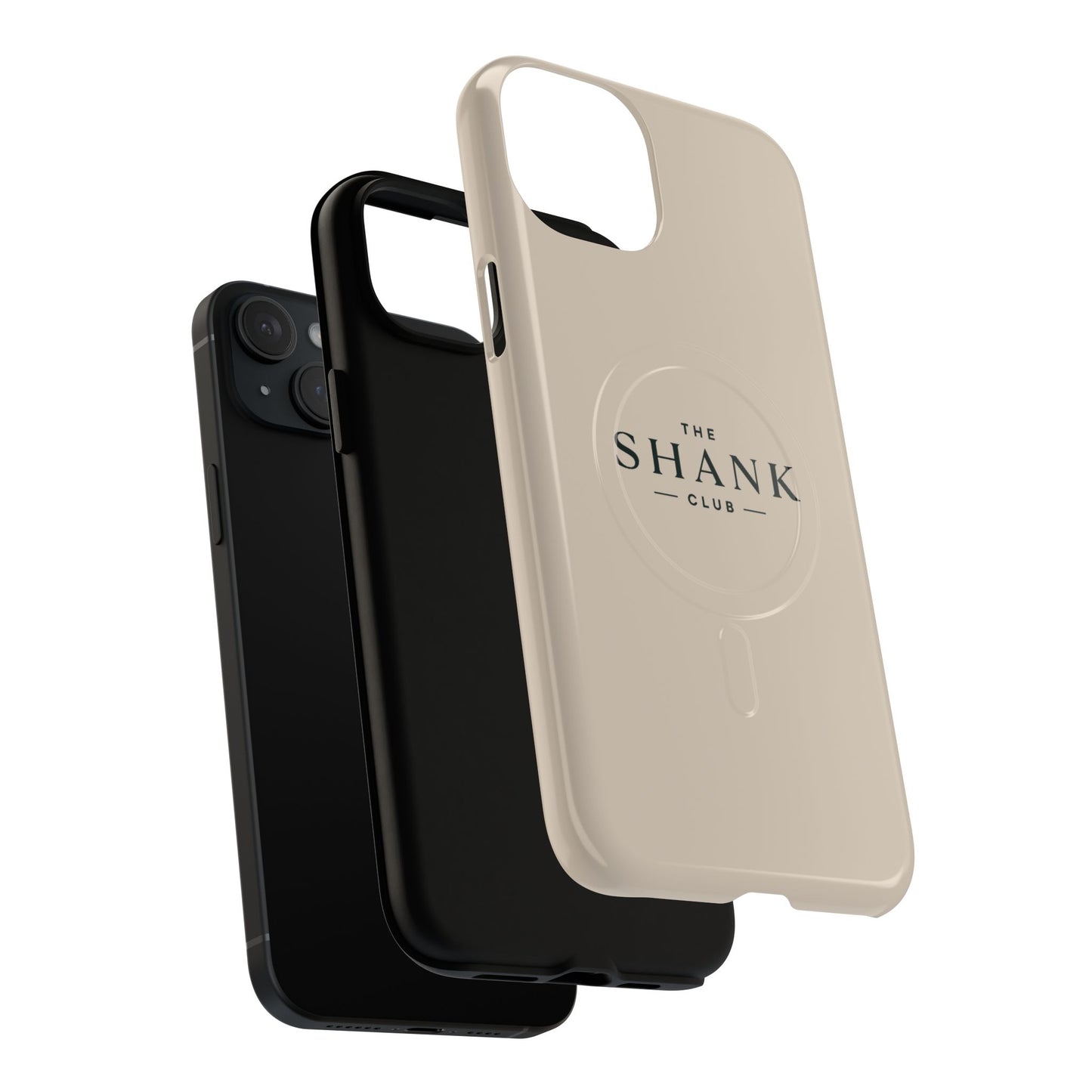 Tough Magnetic Phone Case — "The Shank Club" Logo, Slim Protective MagSafe-Compatible Cover