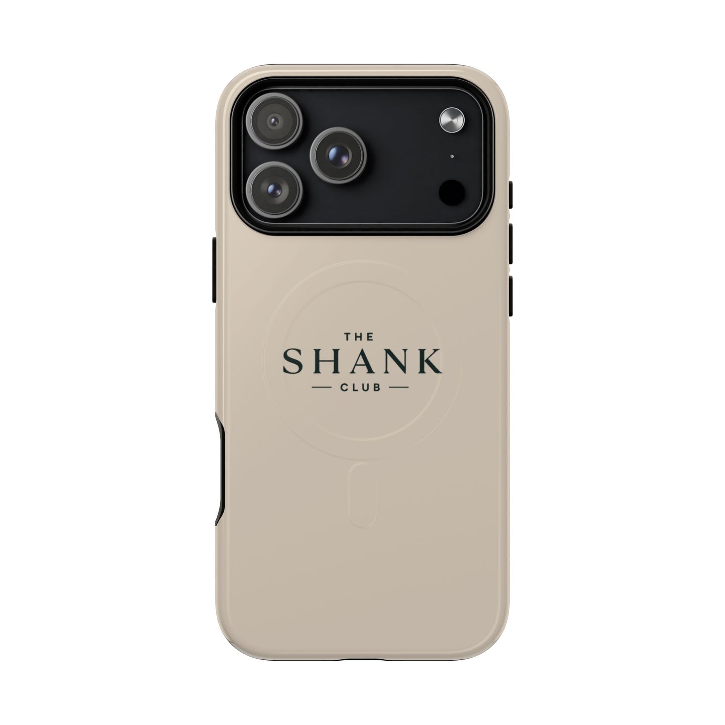 Tough Magnetic Phone Case — "The Shank Club" Logo, Slim Protective MagSafe-Compatible Cover