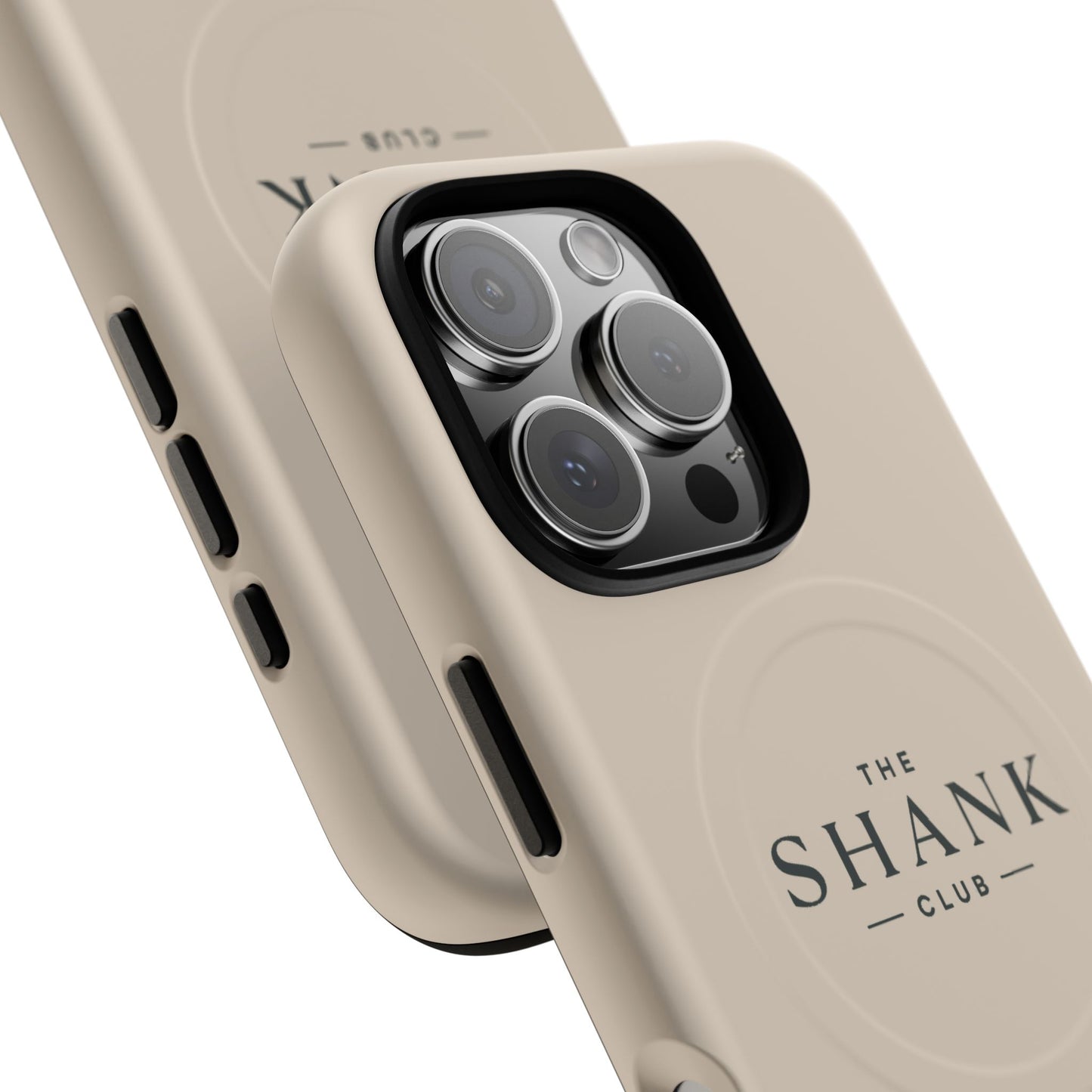 Tough Magnetic Phone Case — "The Shank Club" Logo, Slim Protective MagSafe-Compatible Cover