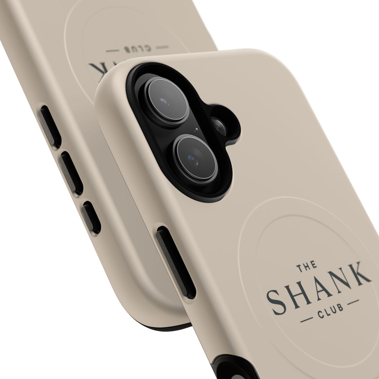 Tough Magnetic Phone Case — "The Shank Club" Logo, Slim Protective MagSafe-Compatible Cover