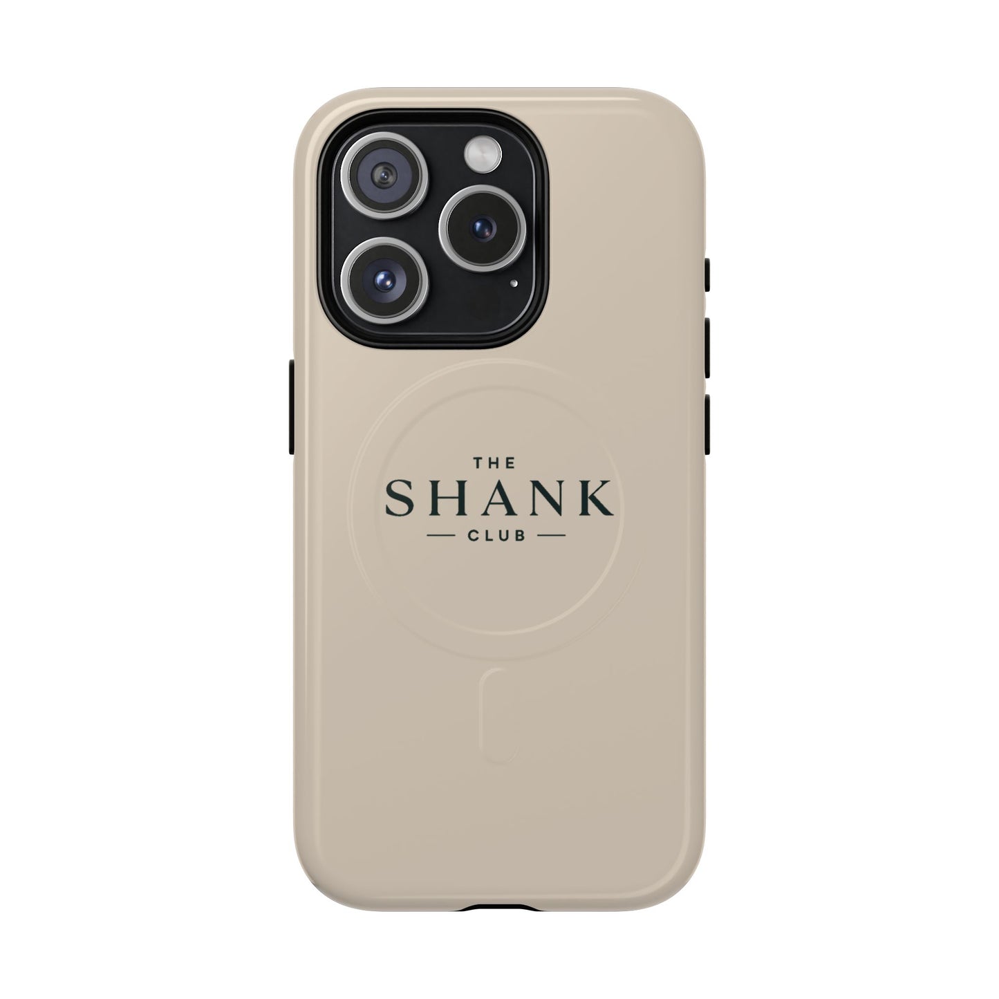 Tough Magnetic Phone Case — "The Shank Club" Logo, Slim Protective MagSafe-Compatible Cover
