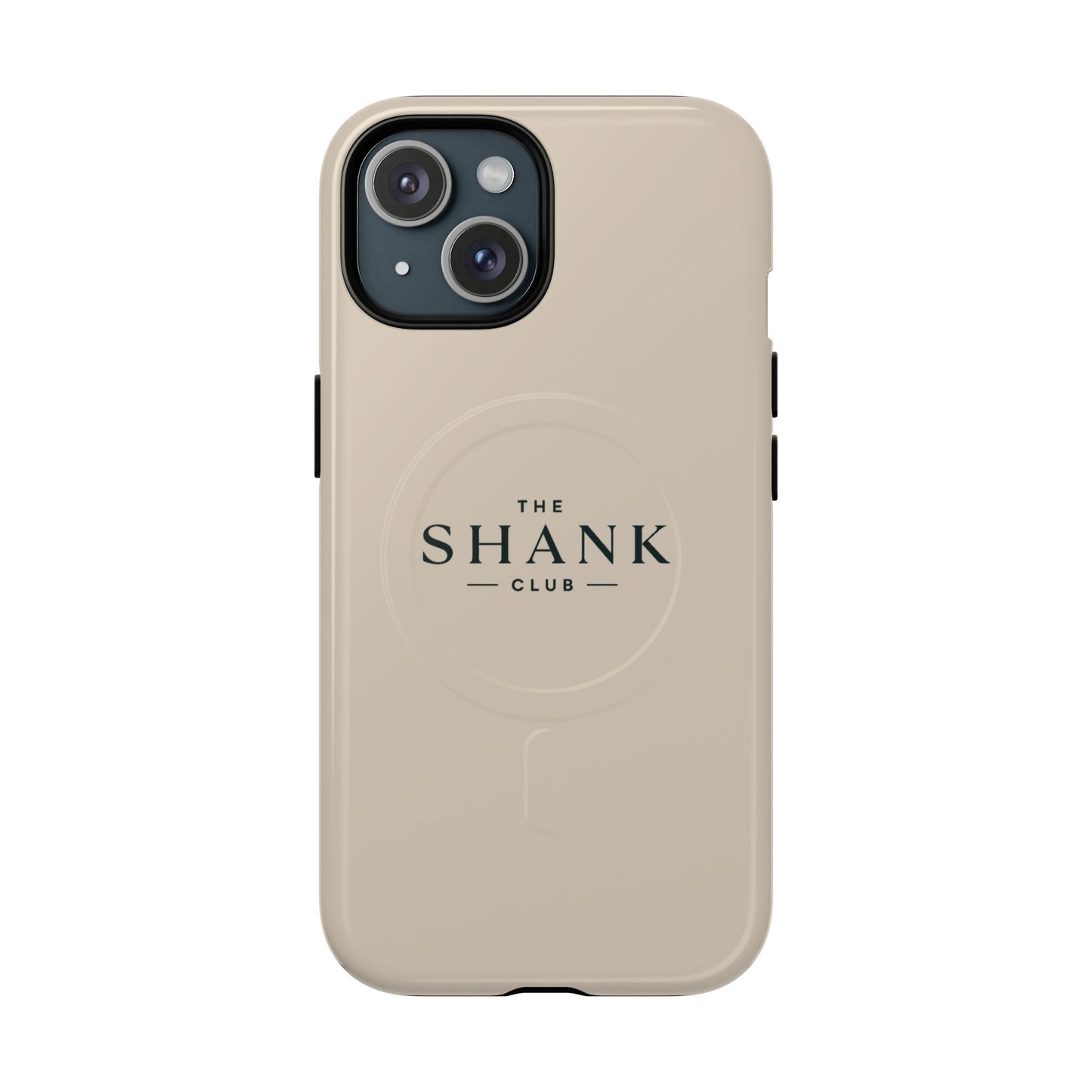 Tough Magnetic Phone Case — "The Shank Club" Logo, Slim Protective MagSafe-Compatible Cover