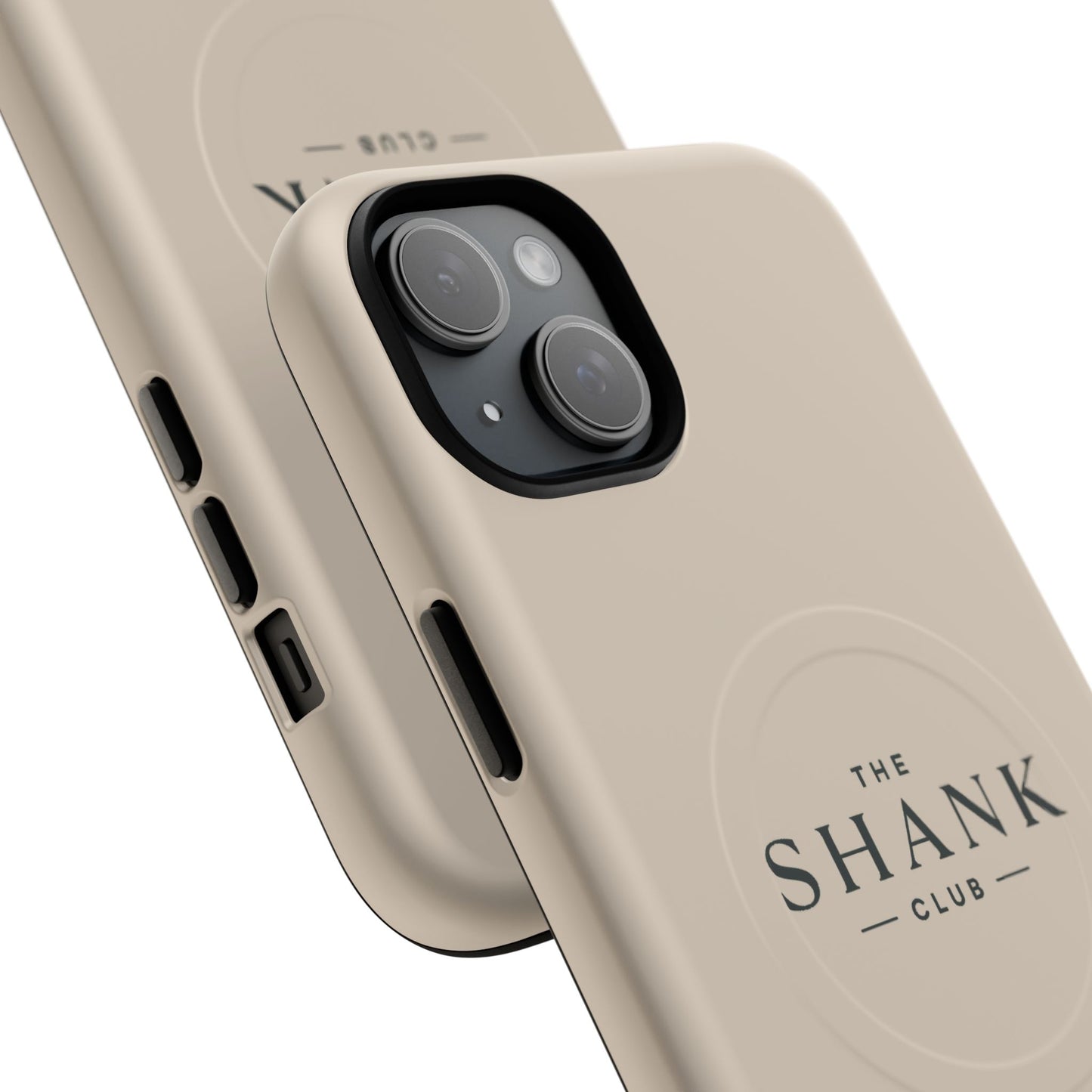 Tough Magnetic Phone Case — "The Shank Club" Logo, Slim Protective MagSafe-Compatible Cover