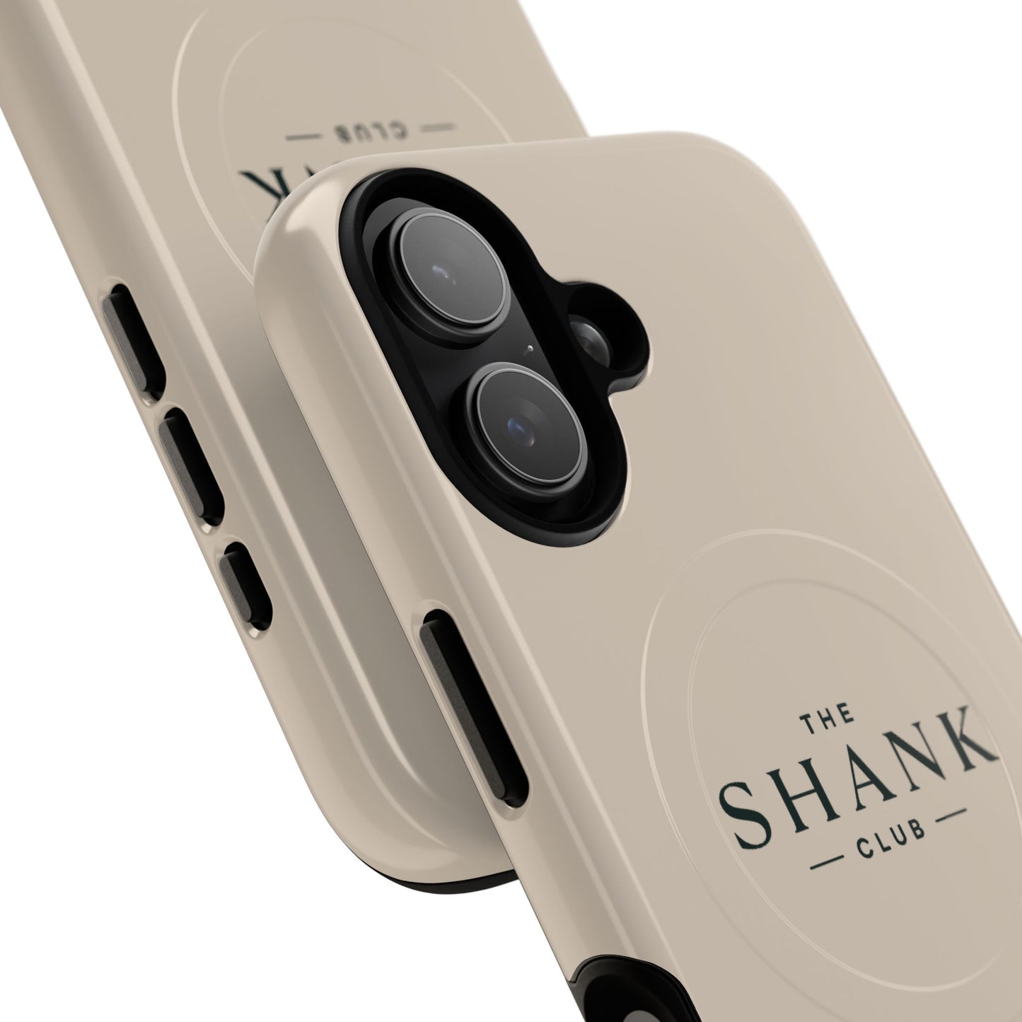 Tough Magnetic Phone Case — "The Shank Club" Logo, Slim Protective MagSafe-Compatible Cover