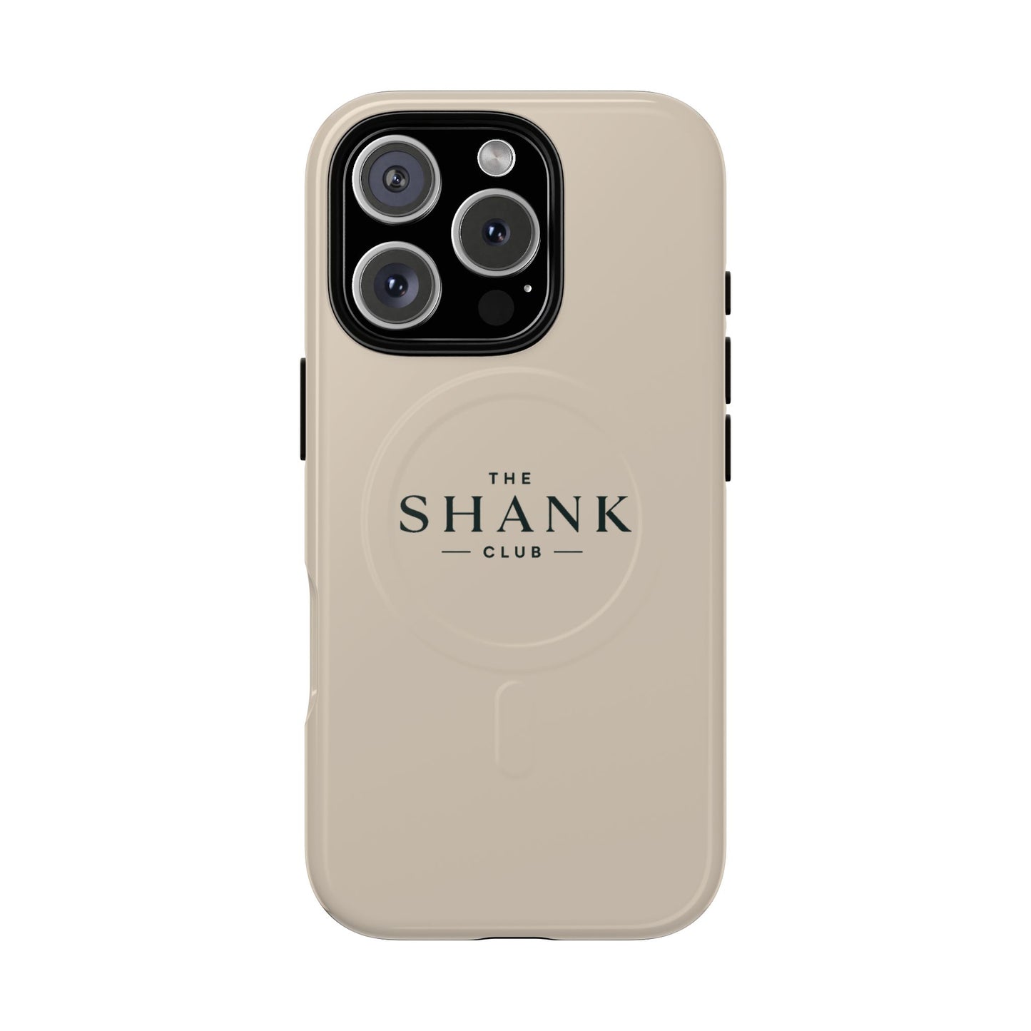 Tough Magnetic Phone Case — "The Shank Club" Logo, Slim Protective MagSafe-Compatible Cover