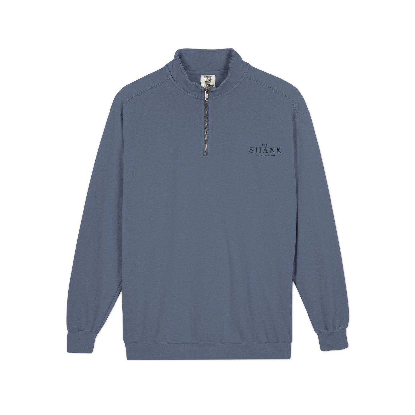 The Shank Club Quarter-Zip | Subtle Logo Performance Pullover