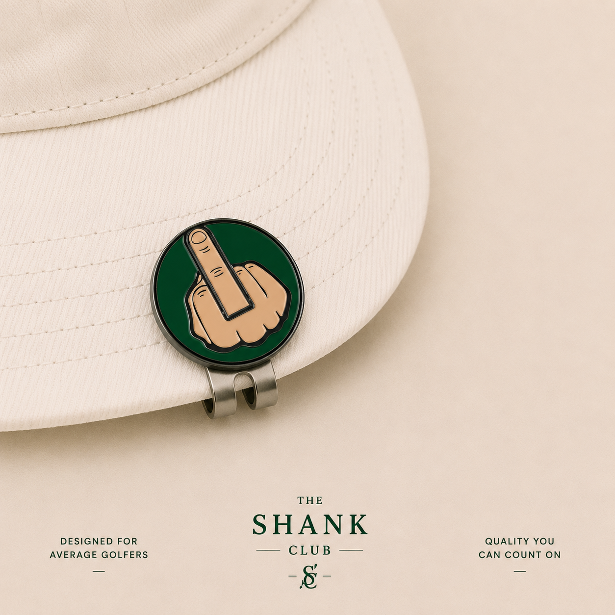 The Shank Club Ball Marker | F*ck U Finger